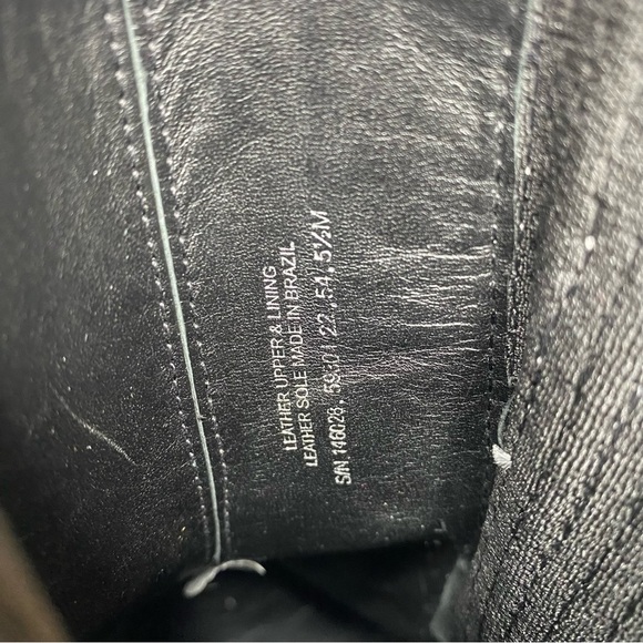 Tory Burch Western Silver Metallic Leather Bootie 5 1/2 M - Picture 12 of 16